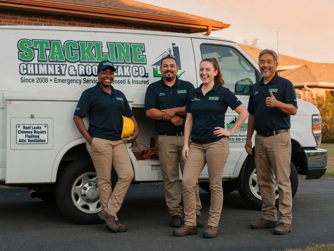Chimney flashing repair company in Copemish, MI
